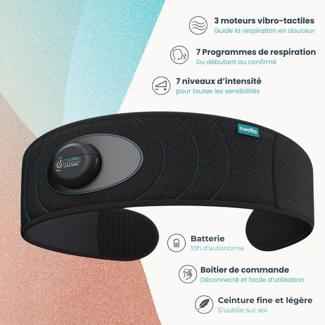 Les 6 caractéristiques techniques principales de la ceinture de respiration neoflo