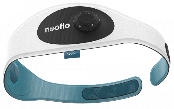 neoflo belt white background - front left side view below - neoflo.co