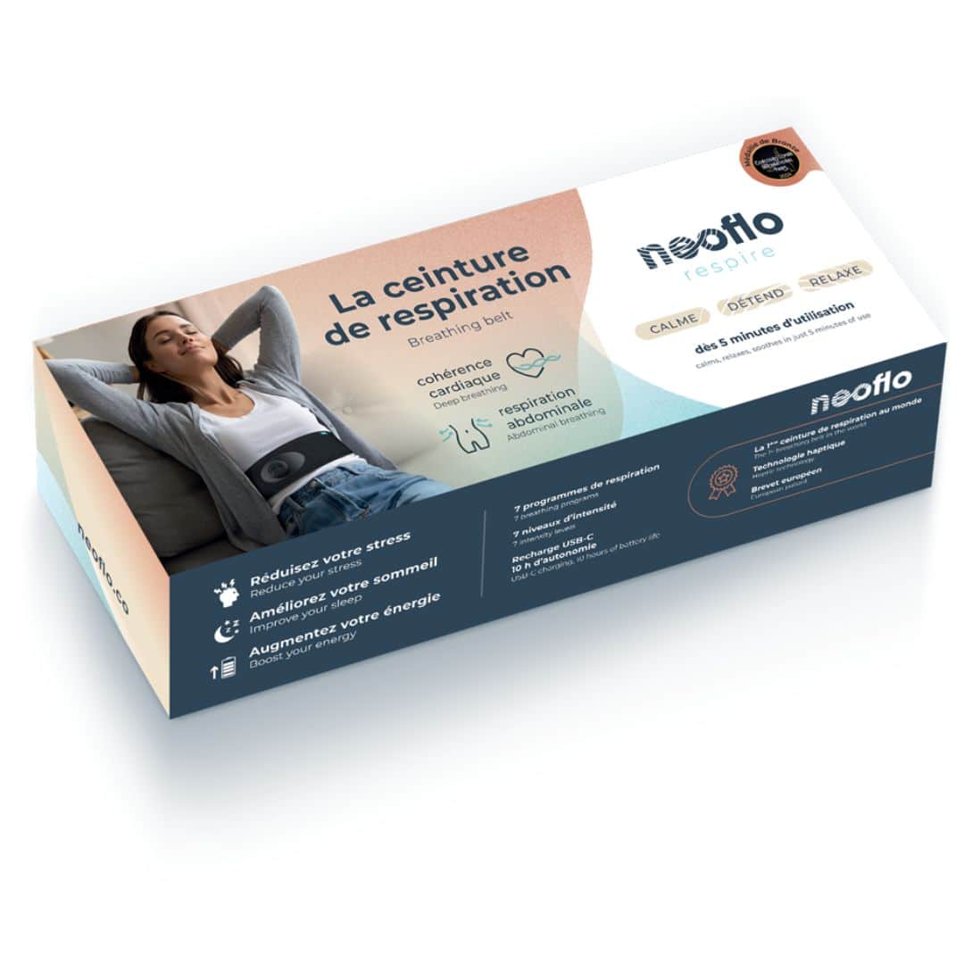 Idée cadeau bien-être la première ceinture de cohérence cardiaque au monde